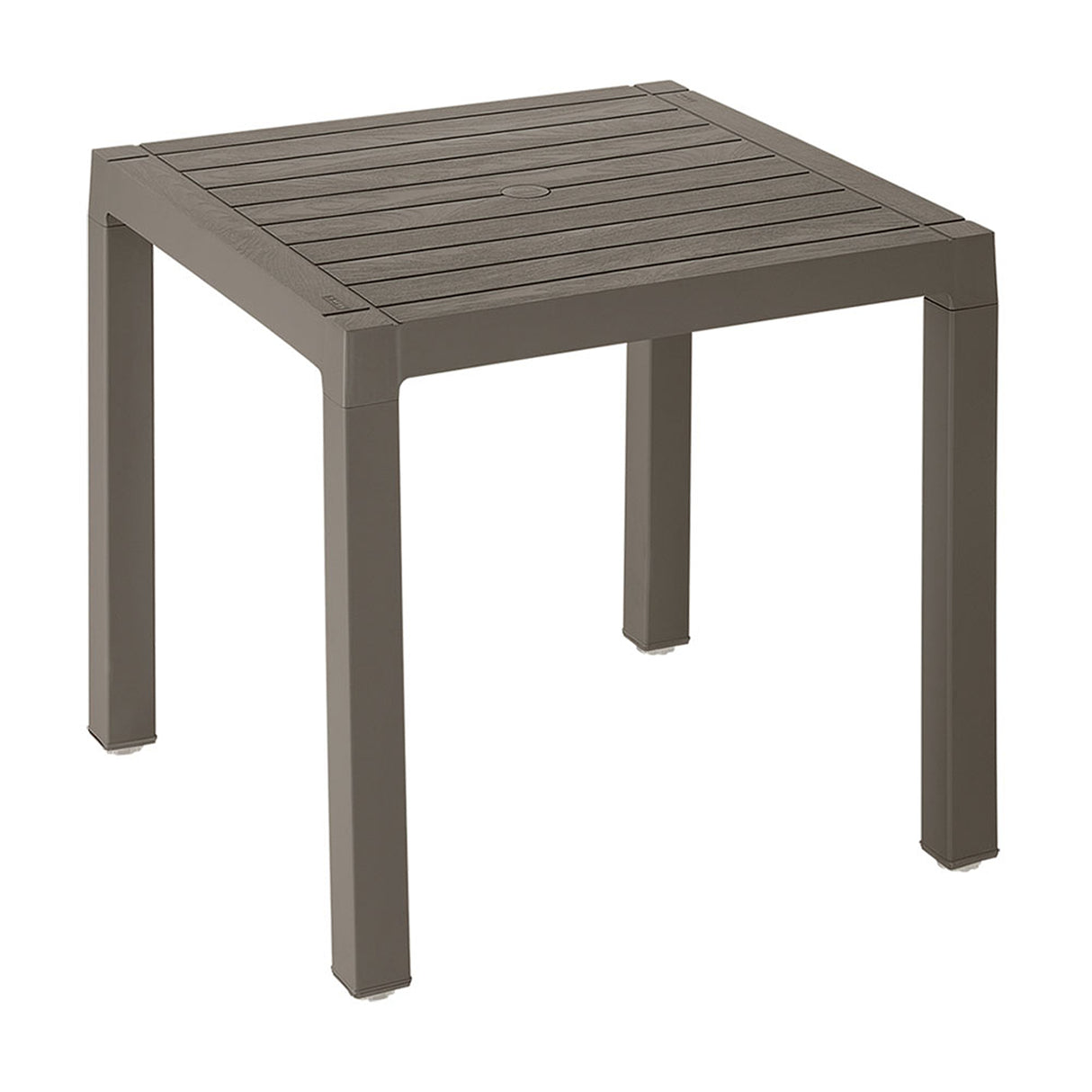 Combo Comedor y 4 Sillas con Brazos Rimax Barú Moca 75x73.5cm Cuadrado - COMEDORES | Bylmo