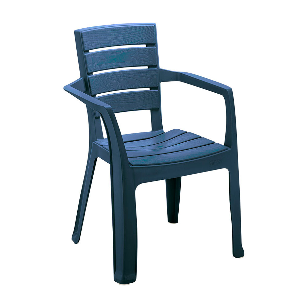 Combo Comedor y 4 Sillas con Brazos Rimax Barú Azul Petróleo 75x73.5cm Cuadrado - COMEDORES | Bylmo