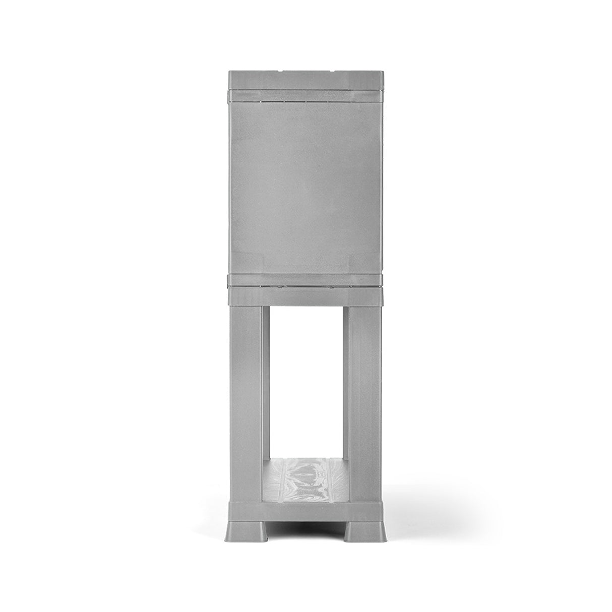 Arrimo Rimax Gris Hielo 24.5x72.8cm con Dos Puertas y Un Compartimiento - BIFES Y ARRIMOS | Bylmo