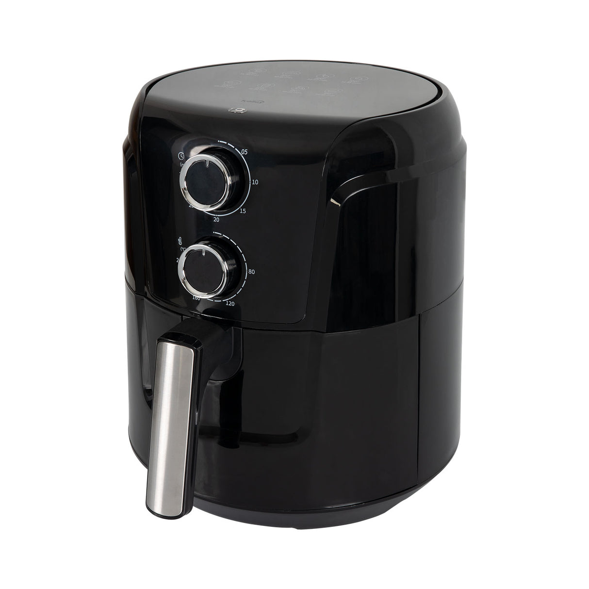 Freidora de Aire Kalley Negro 26x33.3cm de 4.5 Litros - FREIDORAS DE AIRE | Bylmo