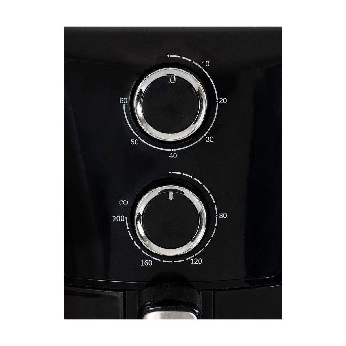 Freidora de Aire Kalley Negro 26x33.3cm de 4.5 Litros