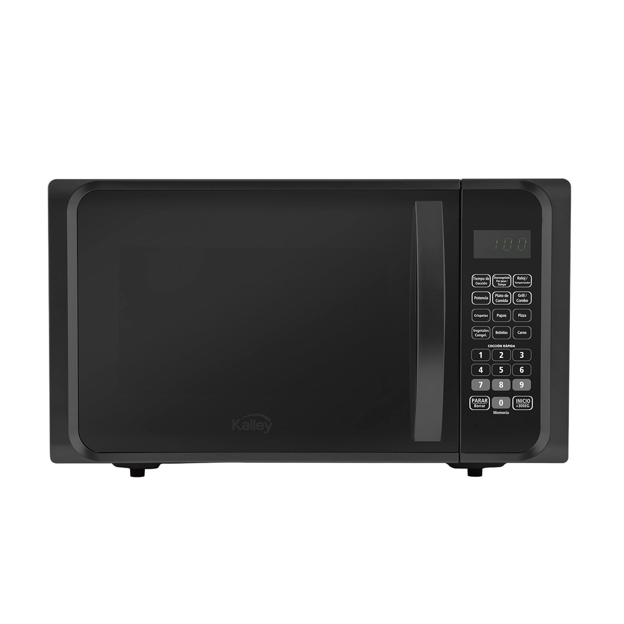Horno Microondas Kalley Negro 48.5x28.5cm de 25 Litros - HORNOS MICROONDAS | Bylmo