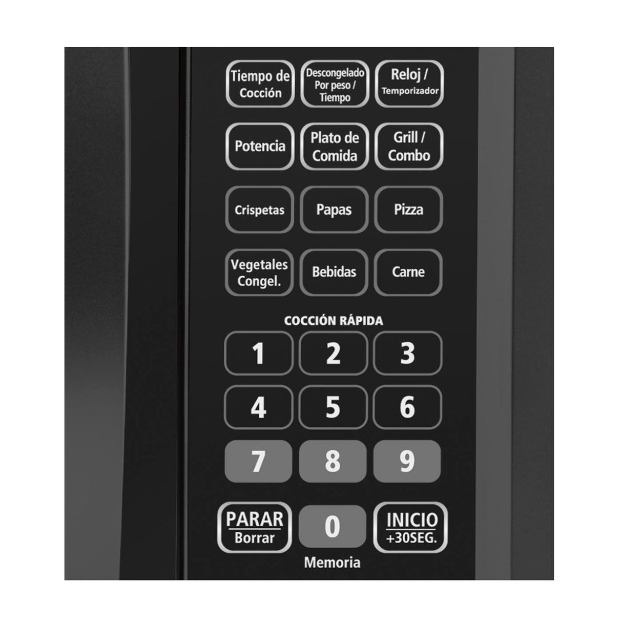 Horno Microondas Kalley Negro 48.5x28.5cm de 25 Litros - HORNOS MICROONDAS | Bylmo