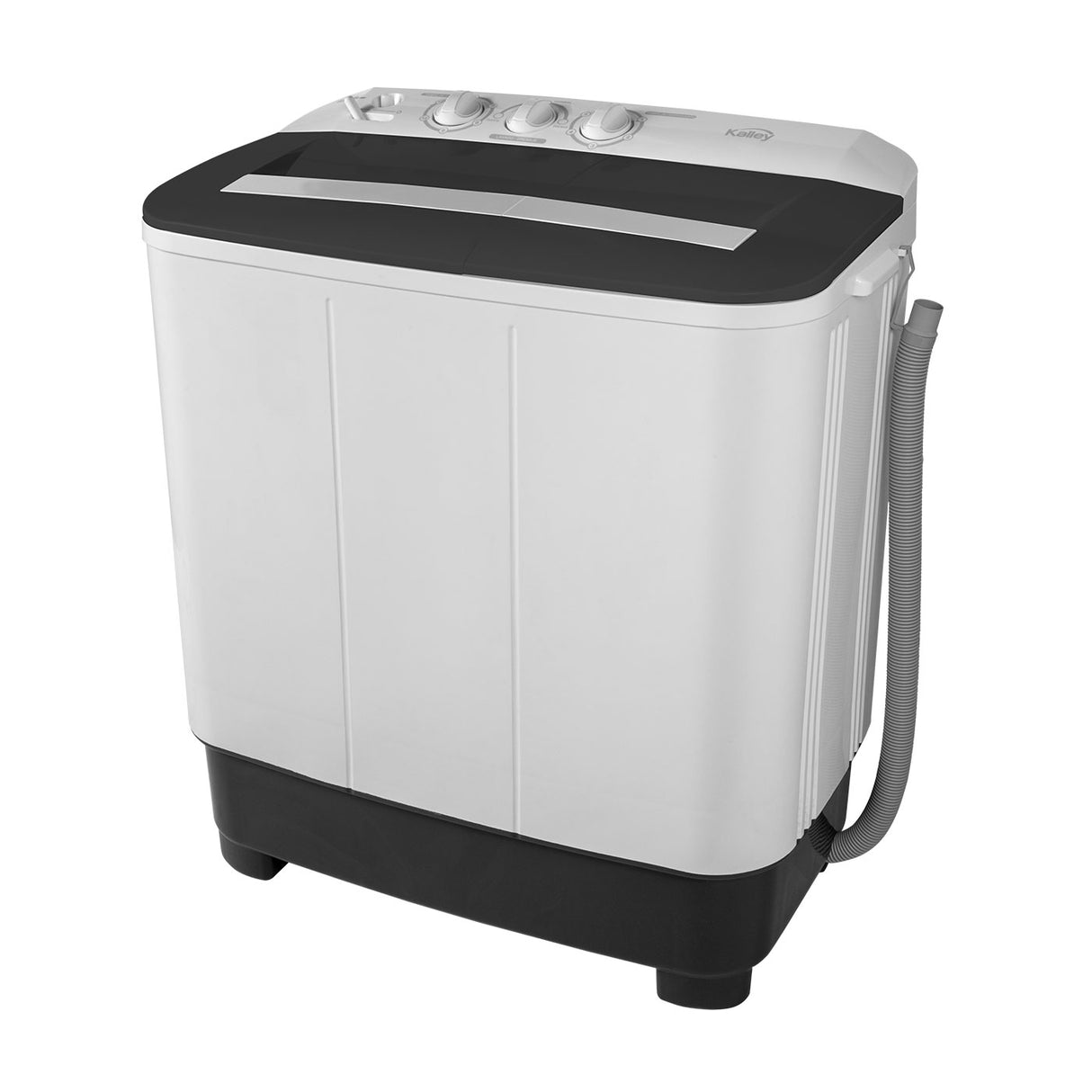 Lavadora Semiautomática Kalley Blanco y Negro 87x95.7cm Para Carga de 13 Kilogramos - LAVADORAS Y SECADORAS | Bylmo