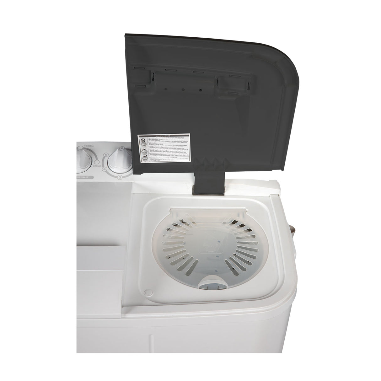 Lavadora Semiautomática Kalley Blanco y Negro 87x95.7cm Para Carga de 13 Kilogramos - LAVADORAS Y SECADORAS | Bylmo