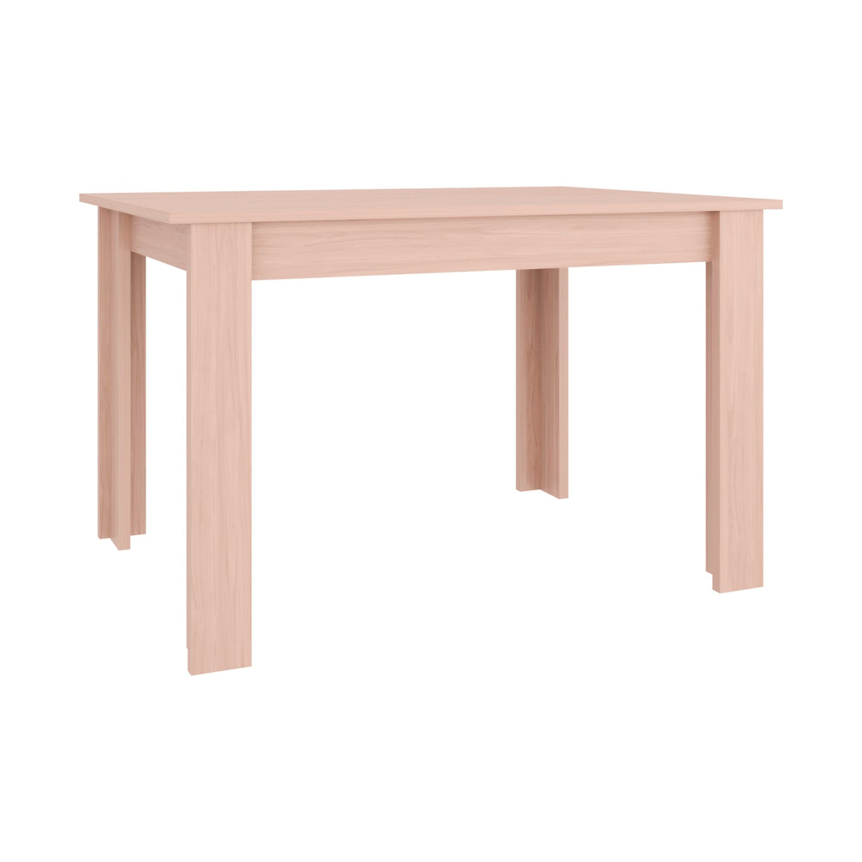 Mesa de Comedor Portofino Nacar 120x75.6cm Rectangular de Cuatro Puestos sin Sillas - COMEDORES | Bylmo