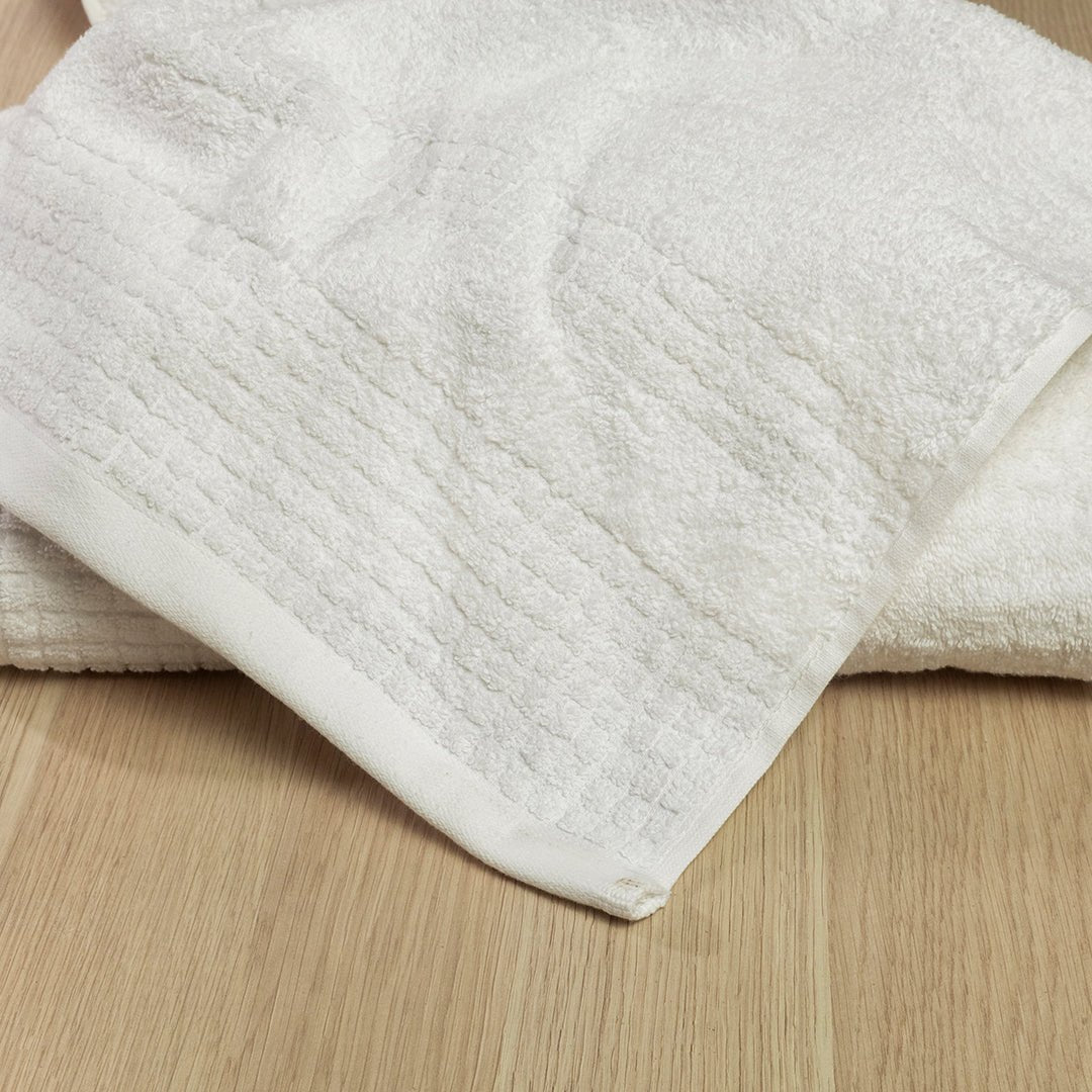 Toalla de Manos Eleganth Blanco 60x120cm Fondo Entero Extrasuave - TOALLAS | Bylmo