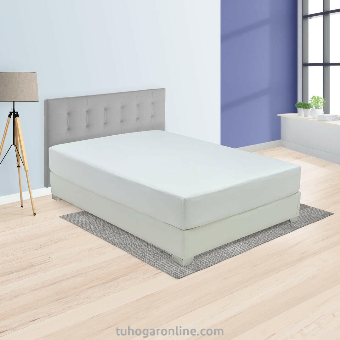 Protector de Colchón Blanco para Cama King 200 X 200 Cm Antifluido - PROTECTORES DE COLCHON | Bylmo