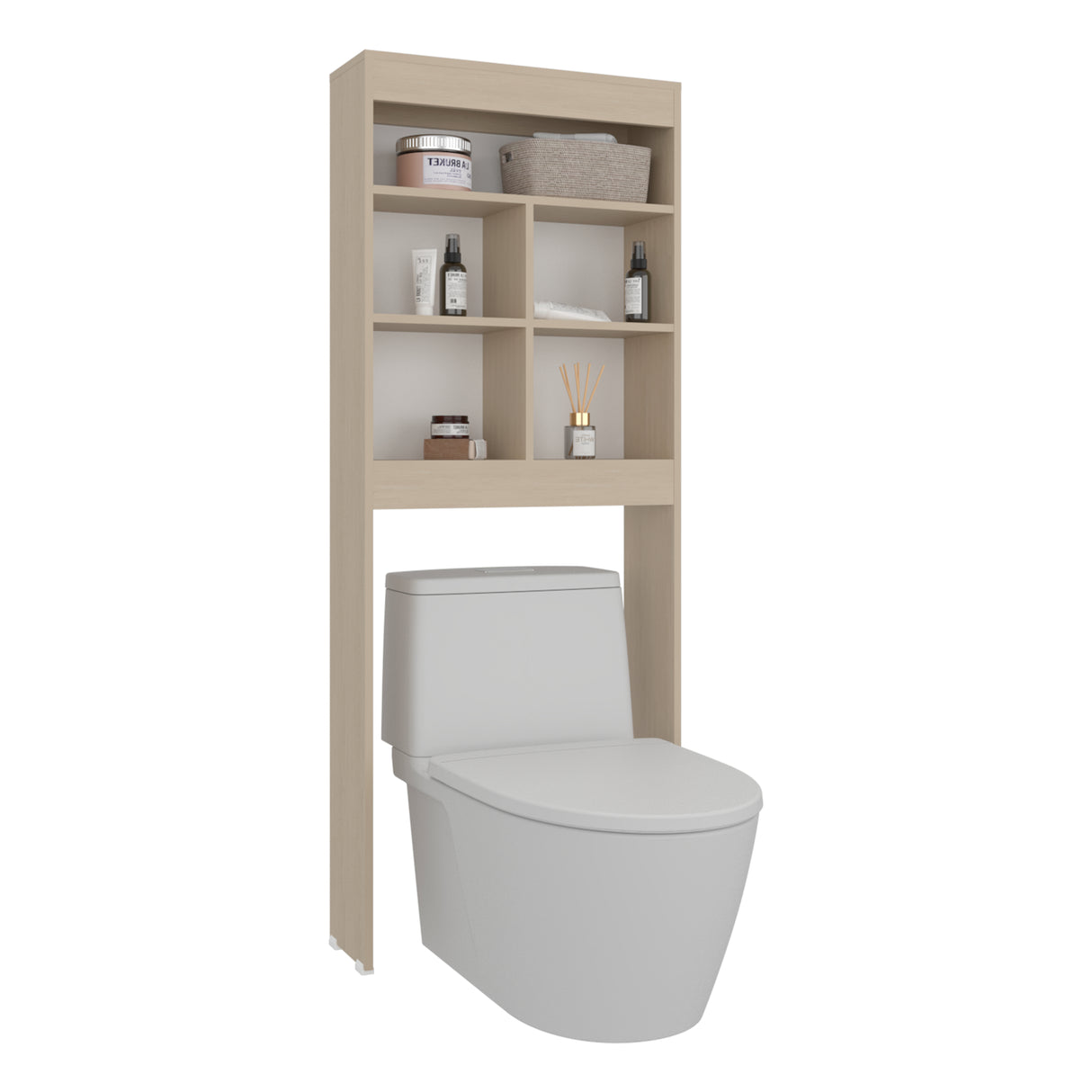 Ahorrador de Espacio para Baño Duo Cartagena 63.2x160.8cm con Tres Entrepaños - OTROS MUEBLES PARA BANHO | Bylmo