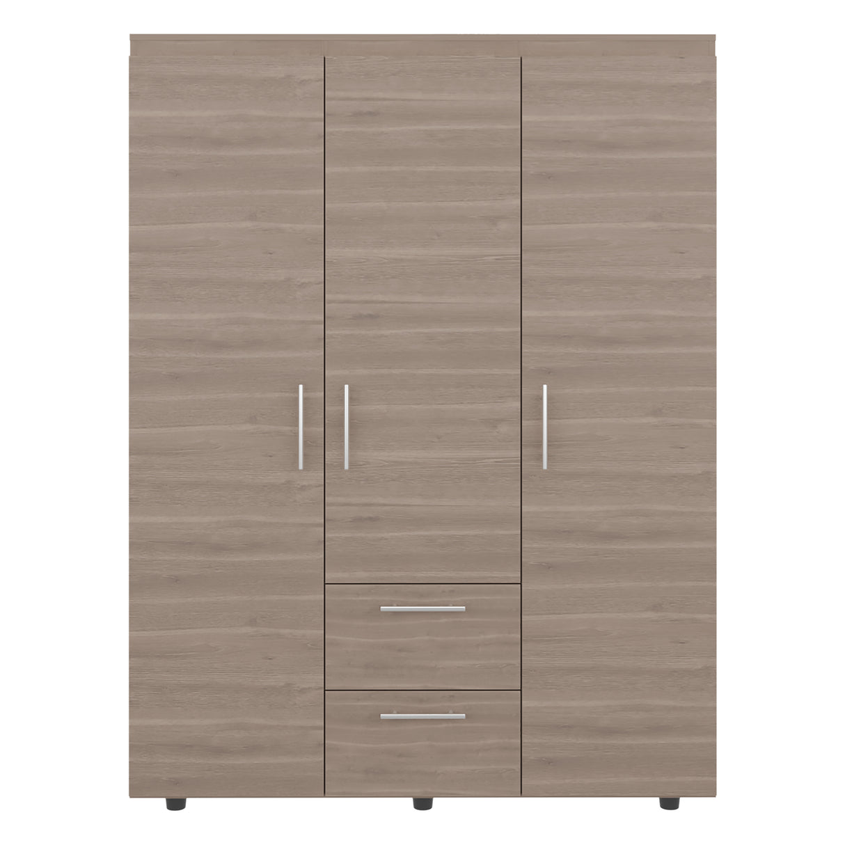 Closet Baru Lite Bardolino 135x180cm con Cinco Compartimientos y con Tres Puertas - CLOSETS | Bylmo