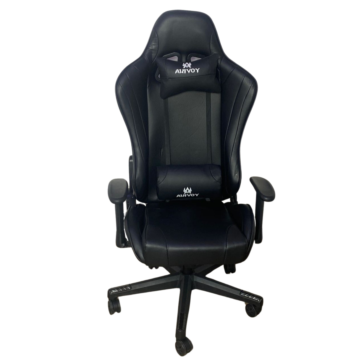 Silla Gamer Valorant Negro 52x133cm Reclinable con Soporte Lumbar y Apoya Cabezas - SILLAS DE OFICINA | Bylmo
