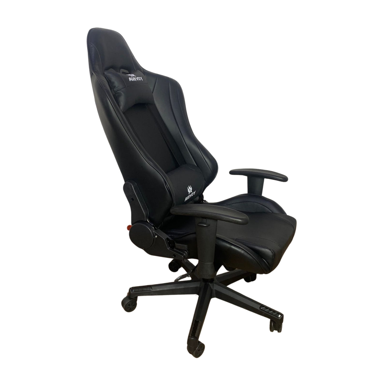 Silla Gamer Valorant Negro 52x133cm Reclinable con Soporte Lumbar y Apoya Cabezas - SILLAS DE OFICINA | Bylmo