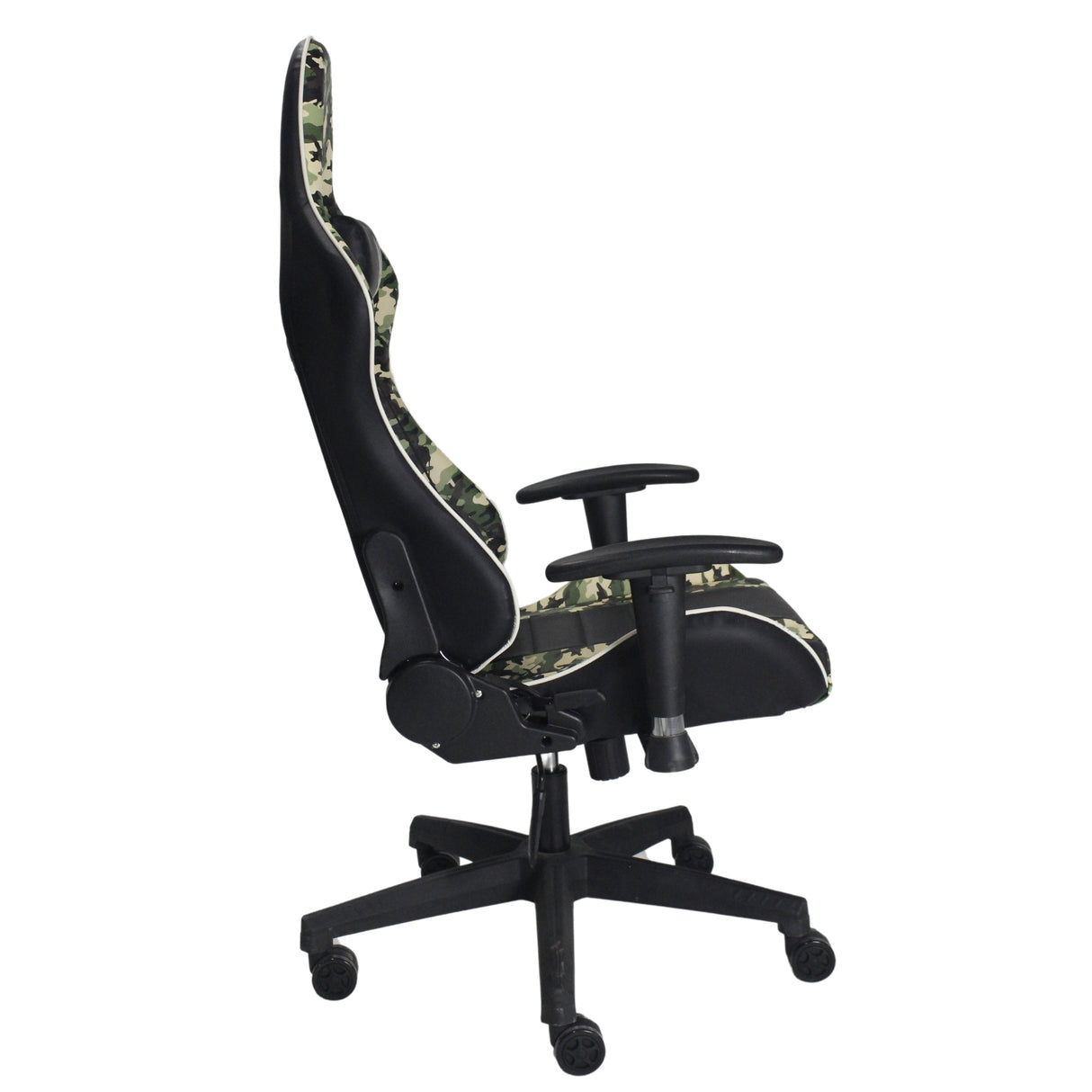 Silla Gamer Warzone Negro 54x137cm Reclinable con Soporte Lumbar y Apoya Cabezas - SILLAS DE OFICINA | Bylmo