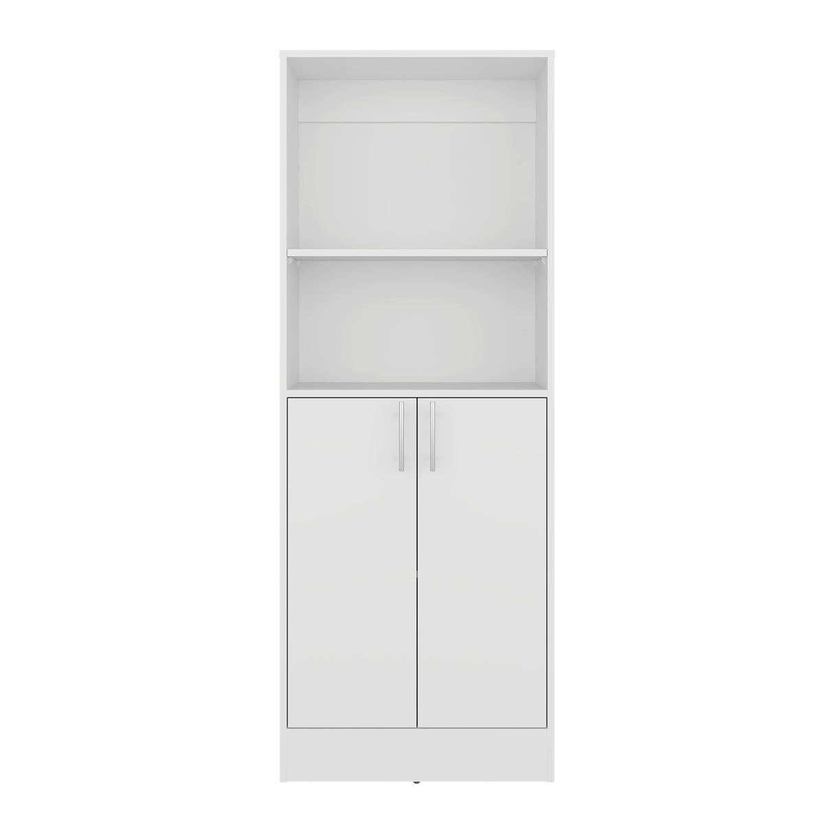 Alacena Juls Blanco 60x160cm y con Dos Puertas - ALACENAS Y MUEBLES MICROONDAS | Bylmo