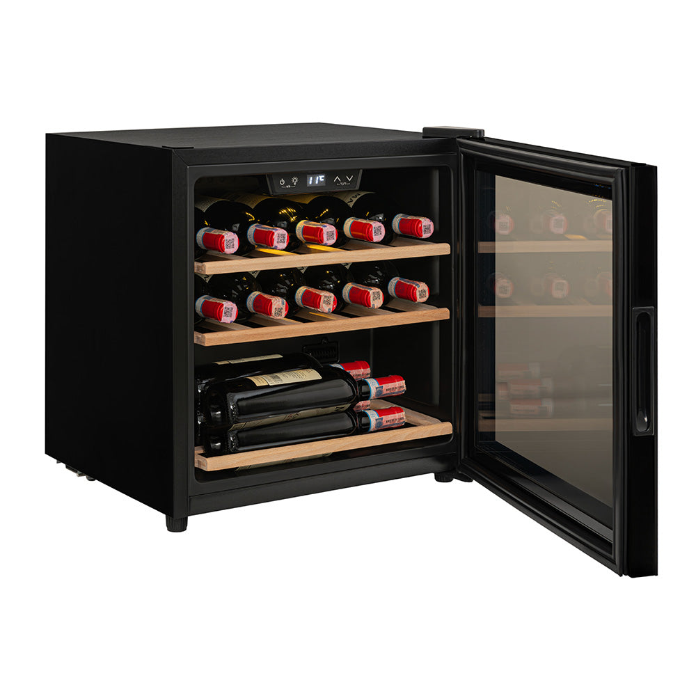 Cava de Vino Challenger Negro 48x41cm de 40 Litros y con Pantalla Digital - NEVERAS | Bylmo