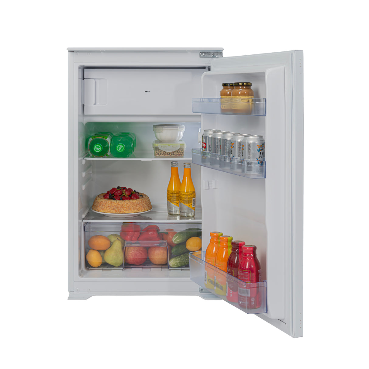 Nevera de Empotrar Challenger Blanco 54x88cm de 122 Litros con Congelador - NEVERAS | Bylmo