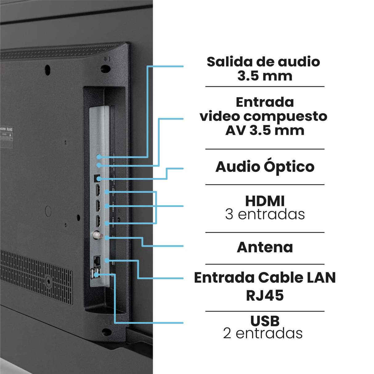 Televisor Challenger Google TV Negro 144.7x84.2cm de 65" Pulgadas Smart QLED 4K con Wifi Integrado y con Bluetooth - TELEVISORES | Bylmo