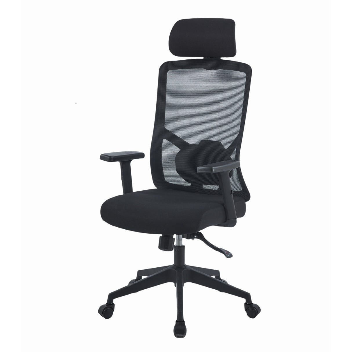 Silla Gerencial Duty Negro 48x119cm Giratoria con Espaldar Reclinable Soporte Lumbar y Apoya Cabezas - SILLAS DE OFICINA | Bylmo
