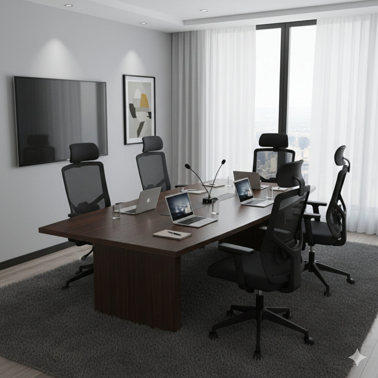 Silla Gerencial Duty Negro 48x119cm Giratoria con Espaldar Reclinable Soporte Lumbar y Apoya Cabezas - SILLAS DE OFICINA | Bylmo