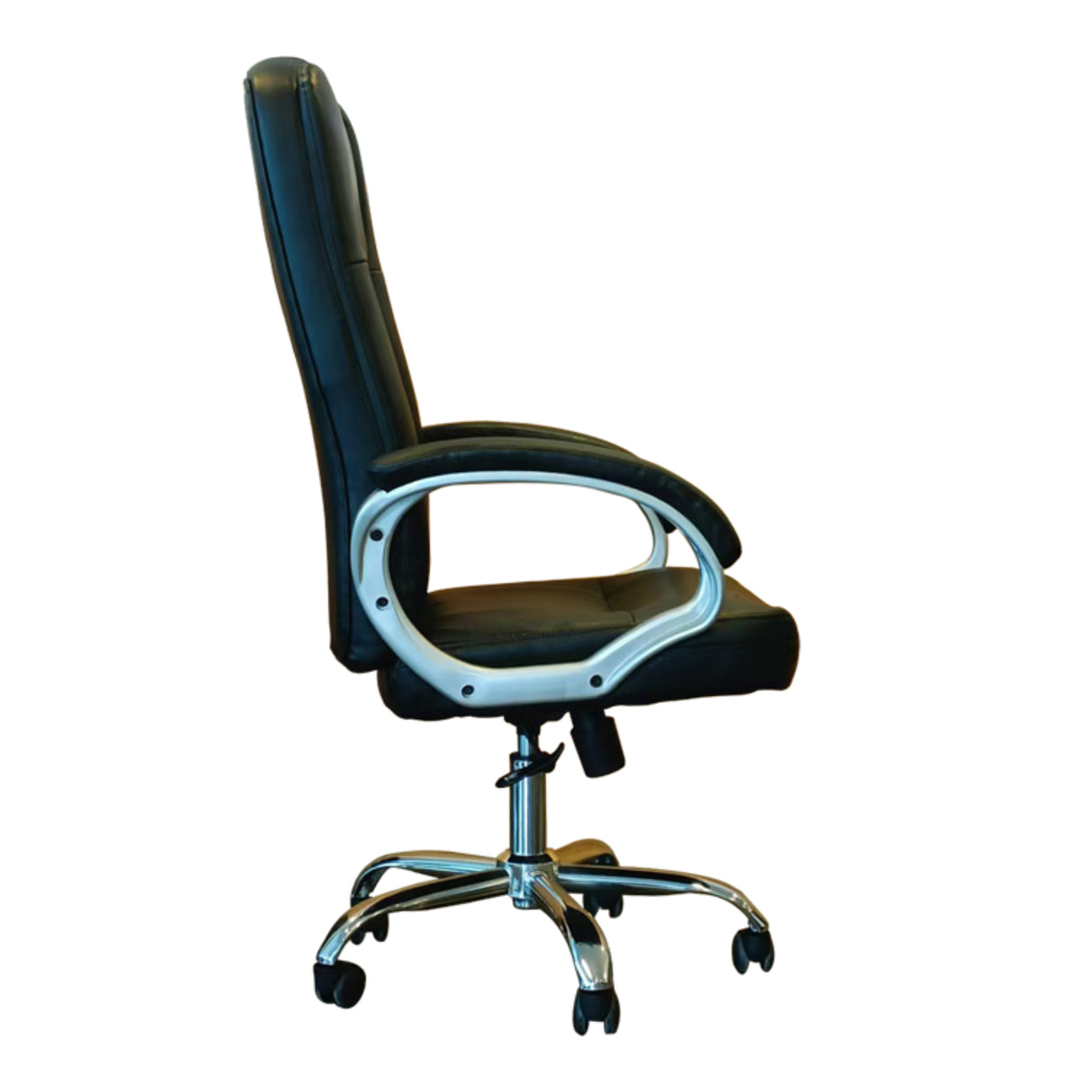 Silla Gerencial Tayrona Negro 54x121cm Giratoria con Espaldar y con Apoya Cabezas - SILLAS DE OFICINA | Bylmo