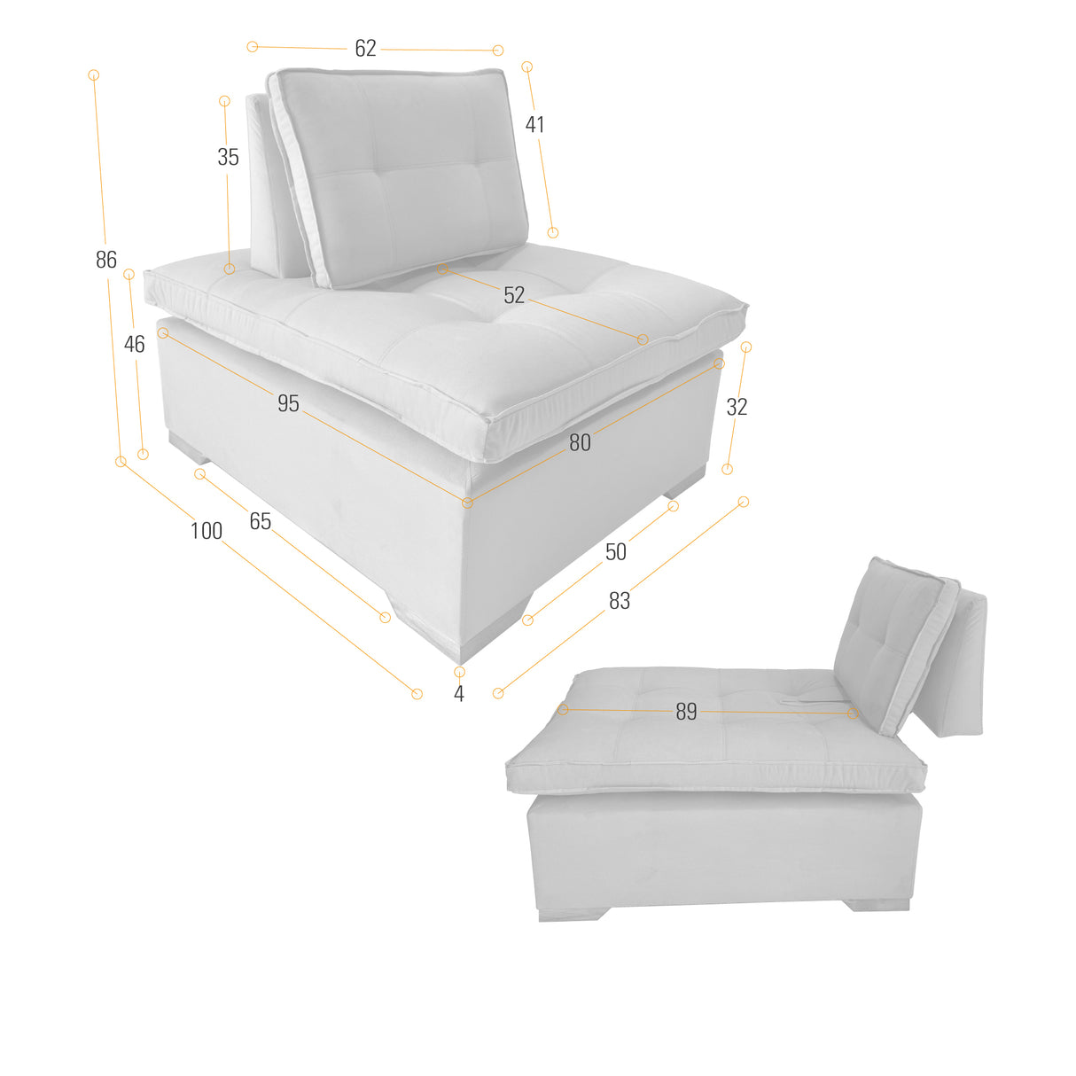 Set x 2 Poltronas Ventury Petróleo y Matiz Caoba 83x86cm de Dos Puestos y Sin Apoya Brazos - SOFAS Y POLTRONAS | Bylmo