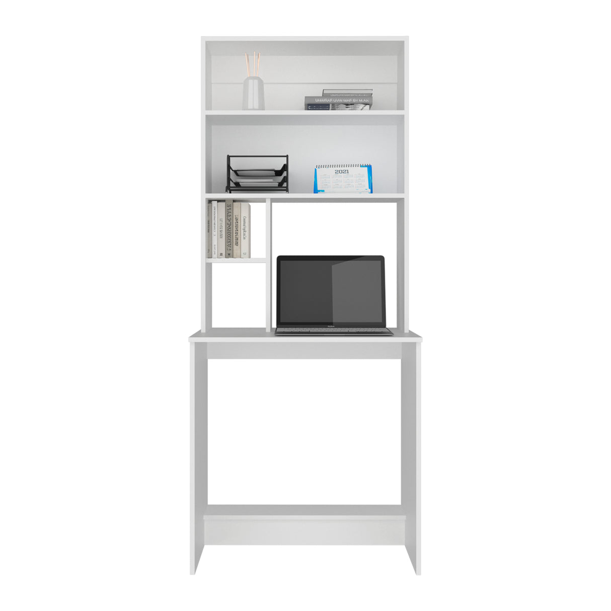 Escritorio Hutch Blanco 75.2x180.7cm sin Cajones - ESCRITORIOS | Bylmo