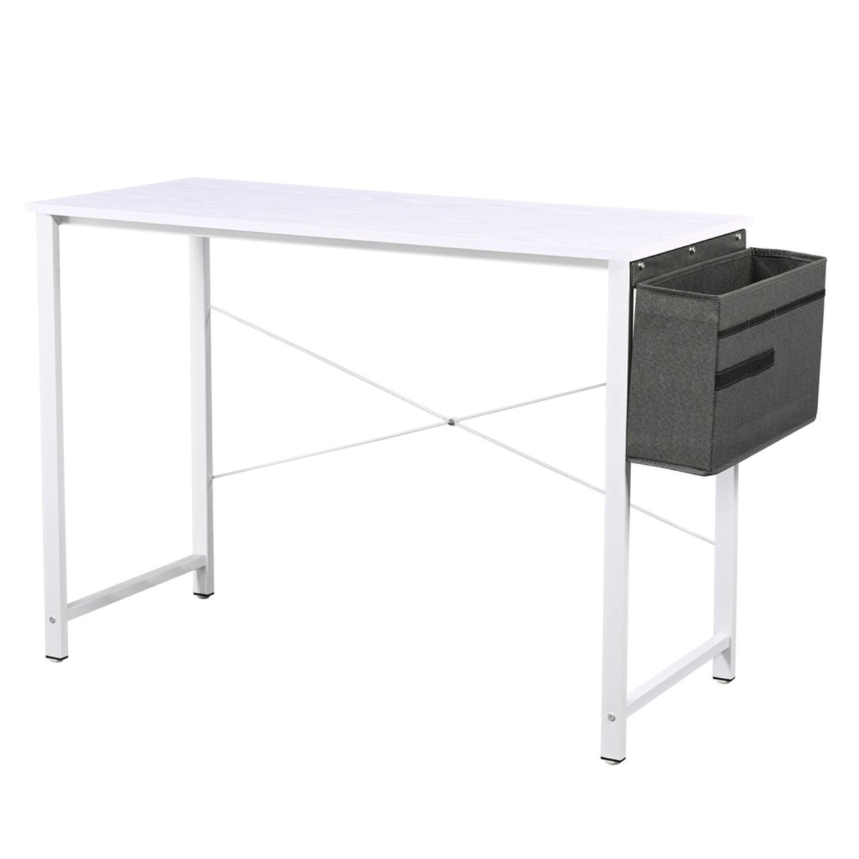 Escritorio lux Blanco 100x75cm con Una Maleta Integrada - ESCRITORIOS | Bylmo