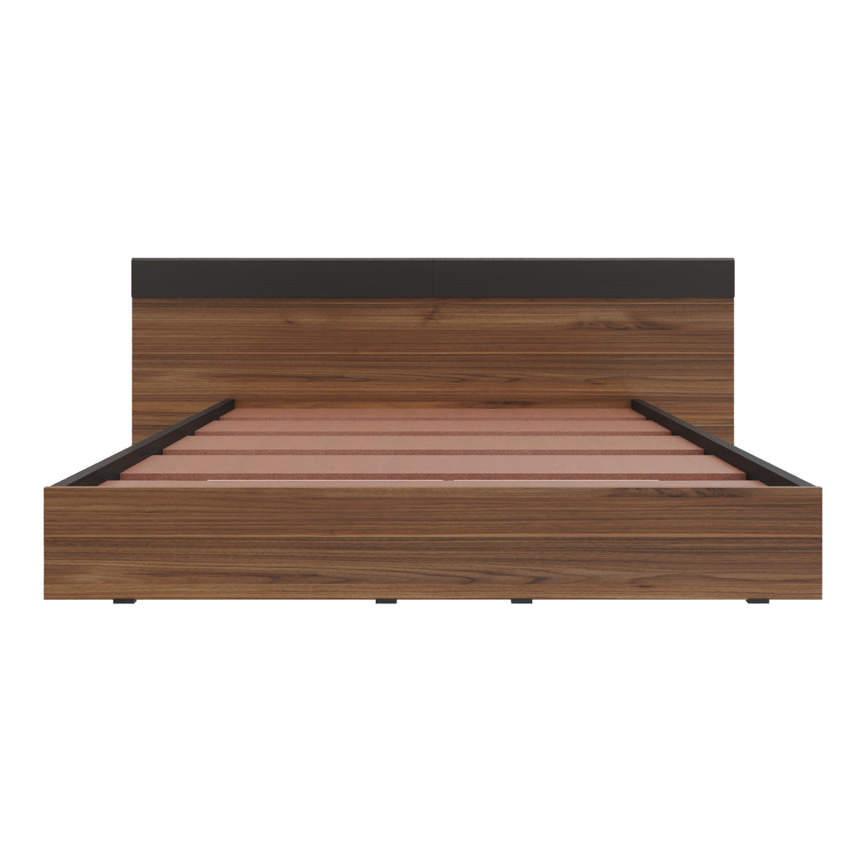 Base Cama Verona Gales y Wengue 212x71cm para Cama Doble 140 X 200 Cm con Cabecero - CAMAS | Bylmo