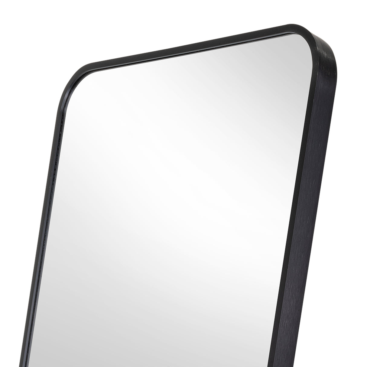 Espejo de Piso Riga Negro 45x170cm Rectangular con Marco Metálico - ESPEJOS DE PARED | Bylmo