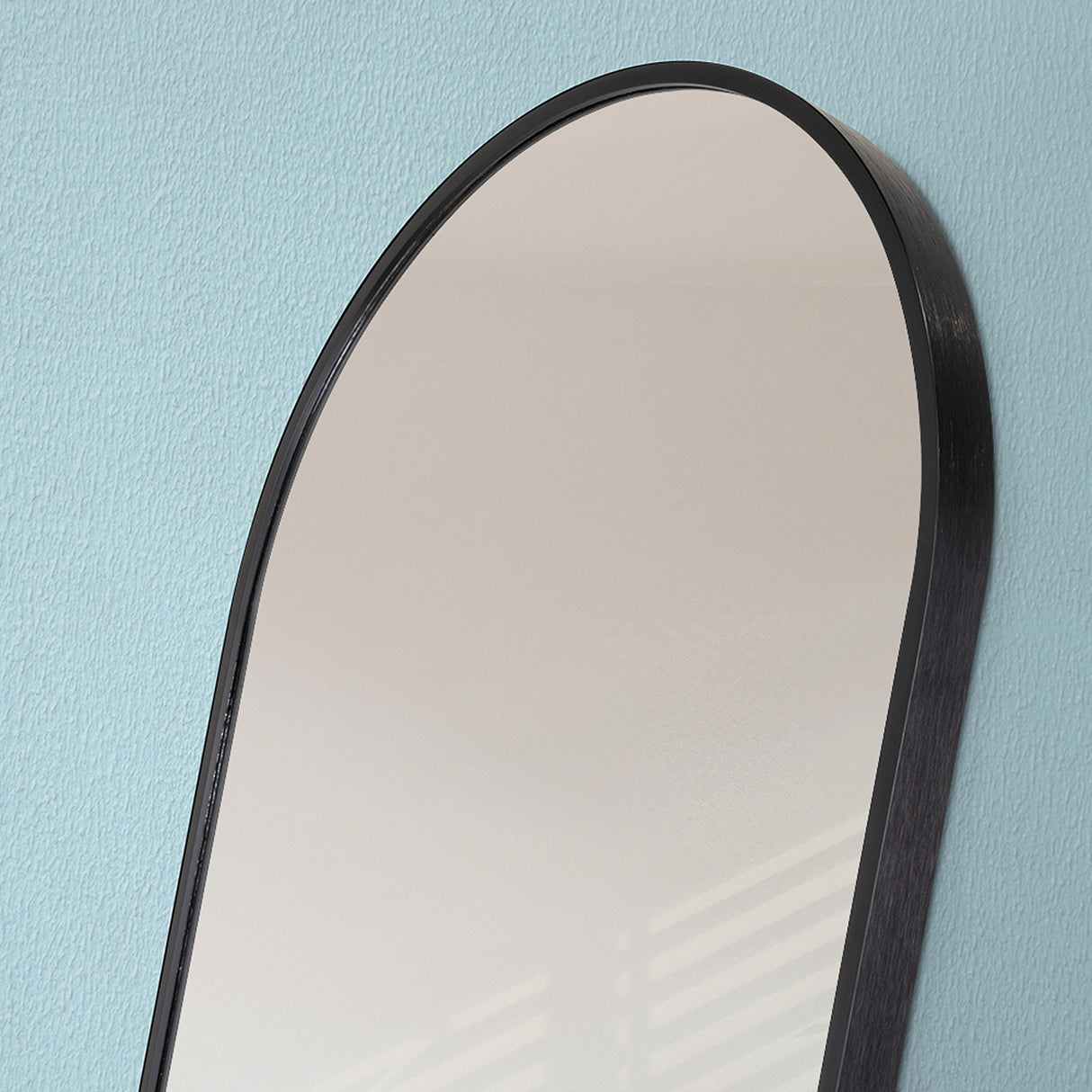 Espejo de Piso Liverpool Negro 45x170cm Rectangular con Marco Metálico - ESPEJOS DE PARED | Bylmo