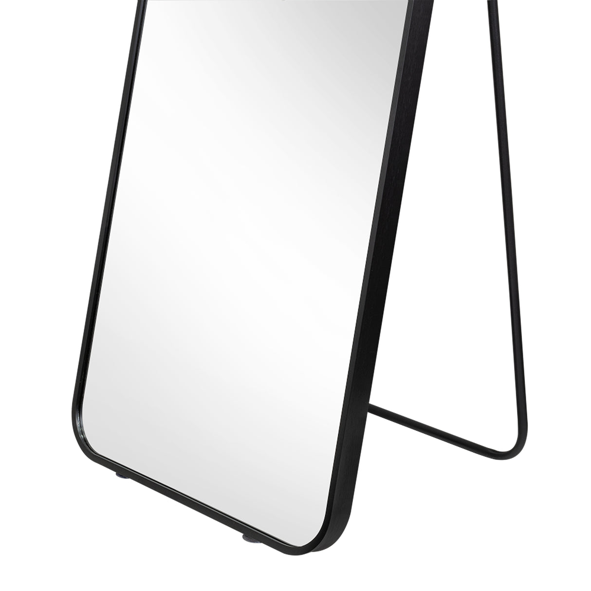 Espejo de Piso Liverpool Negro 45x170cm Rectangular con Marco Metálico - ESPEJOS DE PARED | Bylmo