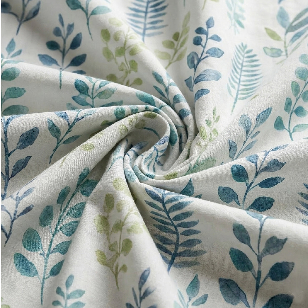 Juego de Sabanas Botanic Print Blanco para colchón Queen 160 X 190 Cm 200 Hilos Con Elastico - SABANAS | Bylmo
