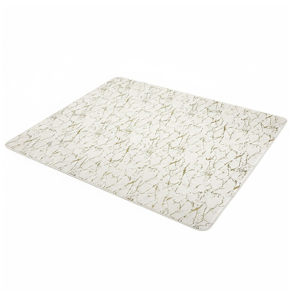 Tapete de Sala Gold Blanco 150x200cm Rectangular Muy Suave Pet Friendly - TAPETES Y ALFOMBRAS | Bylmo