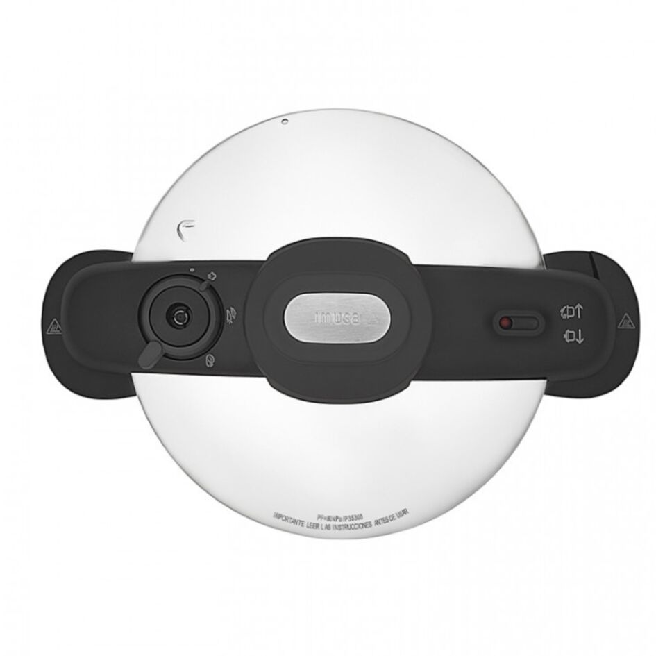 Olla a Presión Imusa Talent Master Gris 36x20cm de Cuatro Litros y de Acero Inoxidable - OLLAS Y SARTENES | Bylmo