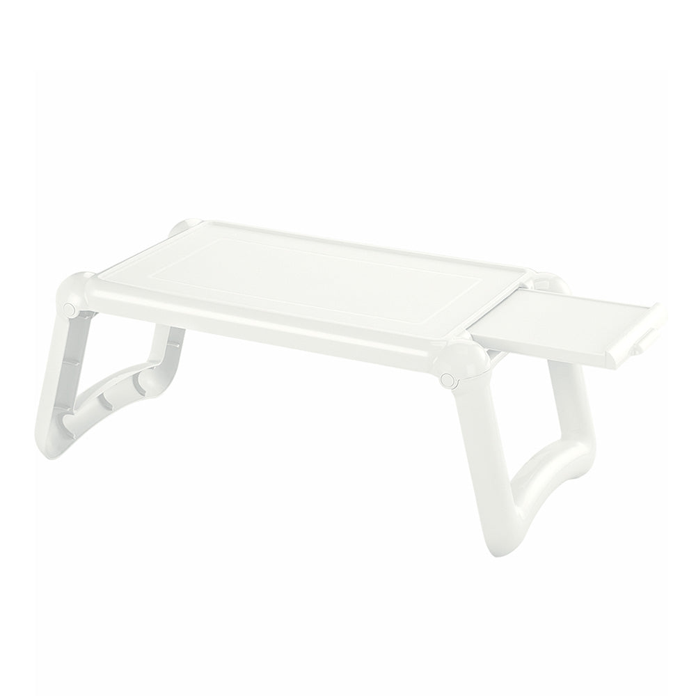 Mesa Portátil Rimax Blanco 67x27cm Rectangular con Patas Plegables - BANDEJAS PARA SERVIR | Bylmo