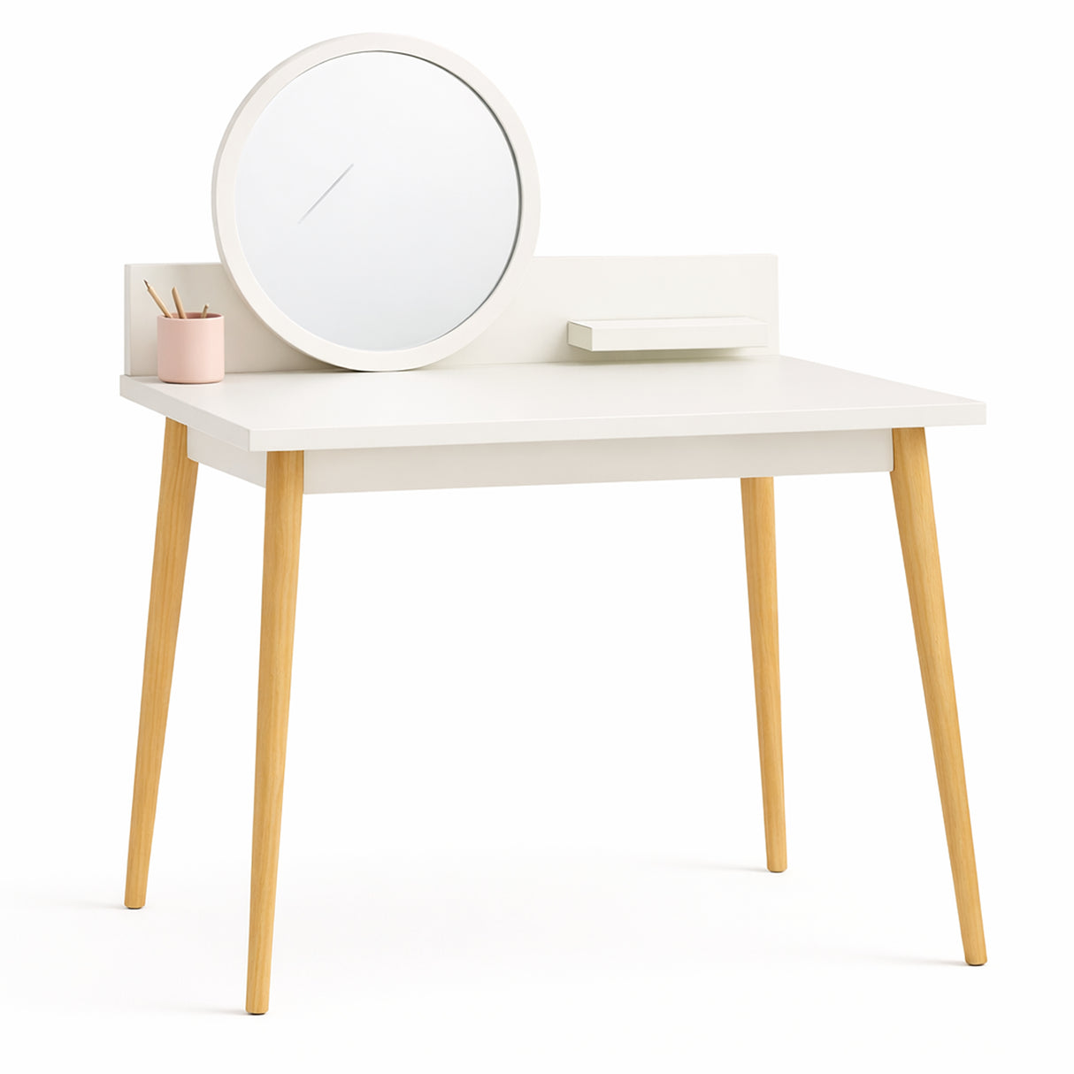 Tocador Nice Blanco 100x135cm con Espejo - TOCADORES | Bylmo