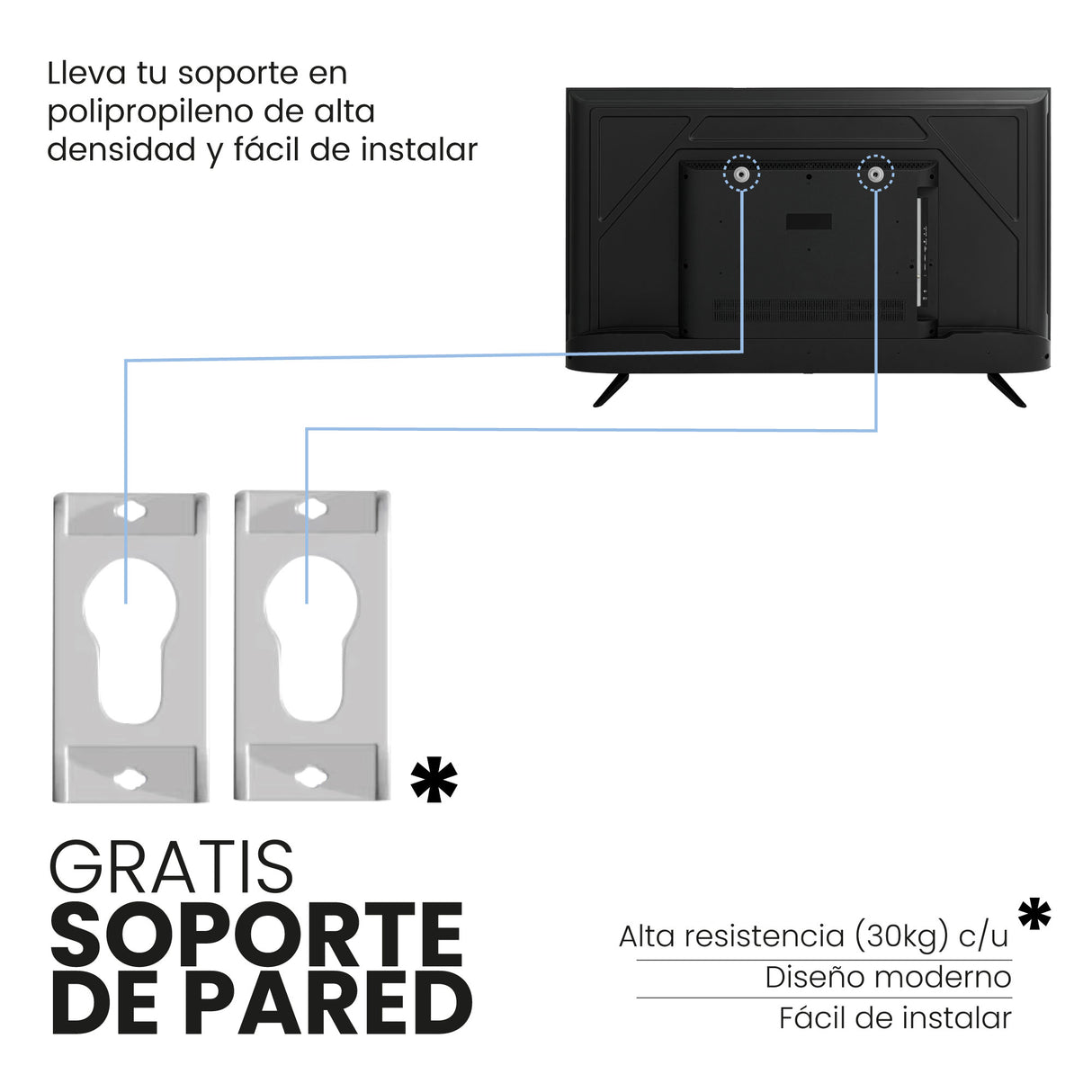 Televisor Challenger Google TV Negro 128.5x80.5cm de 58" Pulgadas Qled 4K 2160P Smart con Bluetooth y Wifi Integrado - TELEVISORES | Bylmo