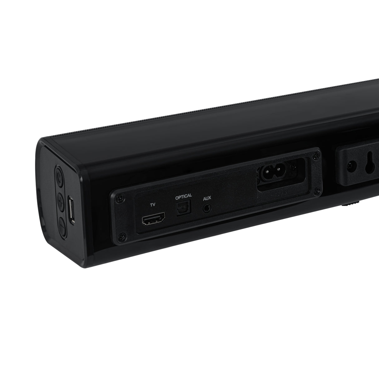 Barra de Sonido Challenger Negro 90x7cm con Bluetooth y Control Remoto - BARRAS DE SONIDO | Bylmo