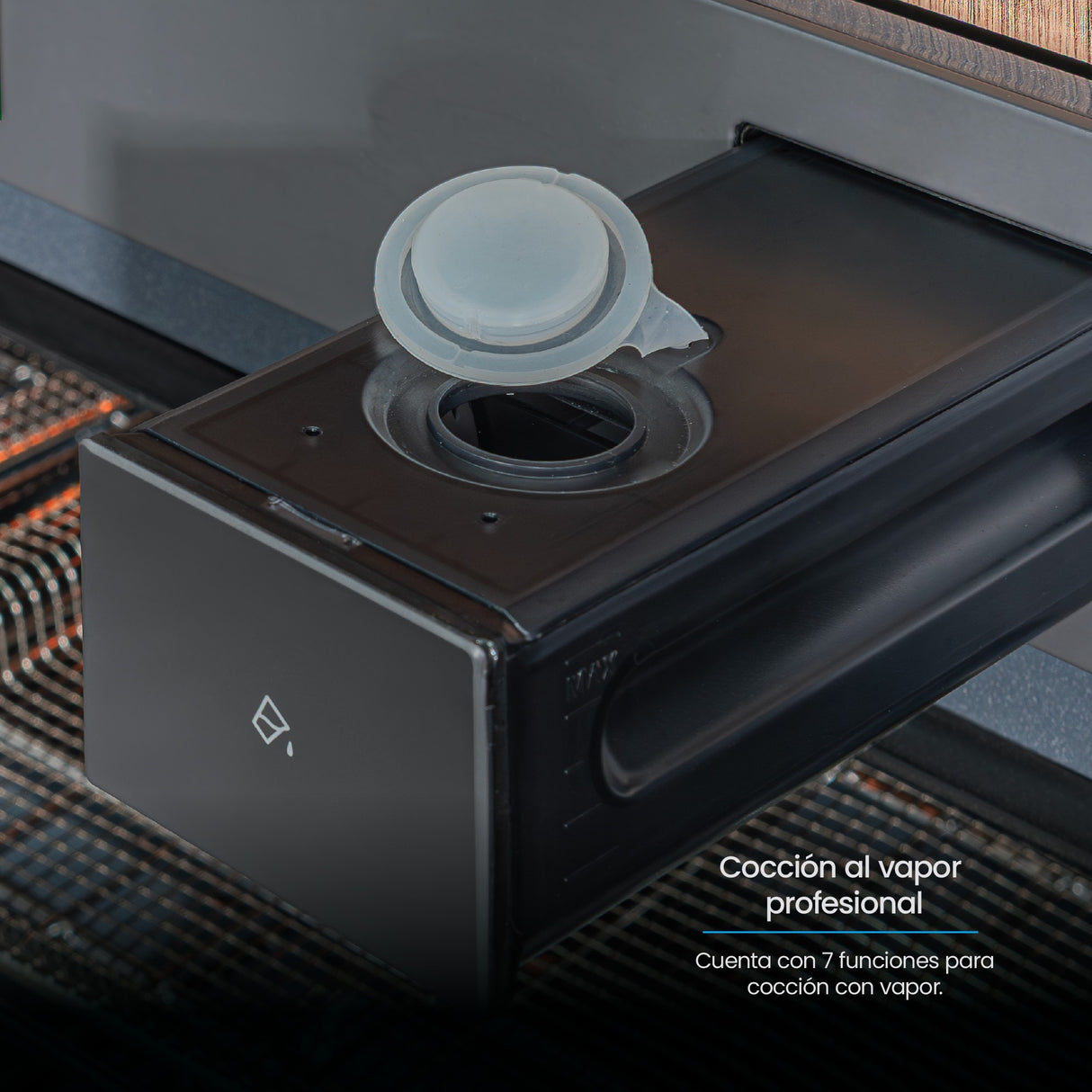 Horno de Empotrar Challenger Isola Gris Mate 89.4x59.5cm Electrico 220 Voltios con Pantalla Digital - HORNOS DE EMPORTRAR | Bylmo