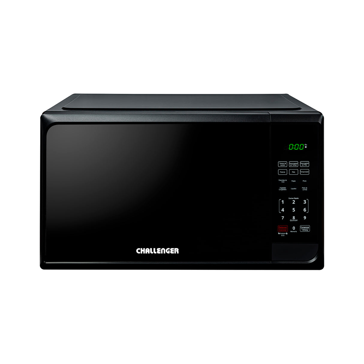Horno Microondas Challenger Negro 52x30cm de 32 Litros con Seis Funciones Preconfiguradas - HORNOS MICROONDAS | Bylmo
