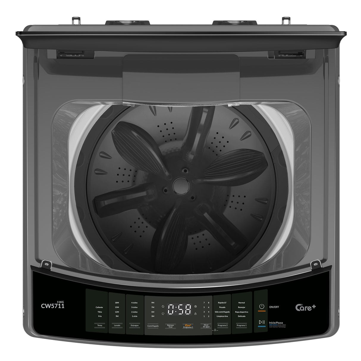 Lavadora Challenger Gris 55x94cm 11 Kilogramos - LAVADORAS Y SECADORAS | Bylmo