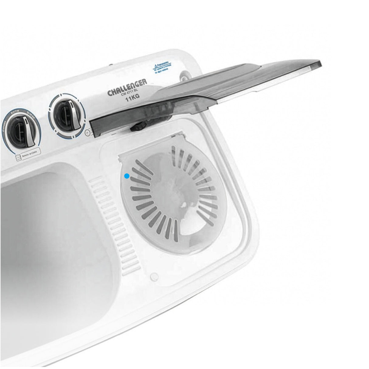 Combo Lavadora Semiautomática y Nevera Challenger 239L