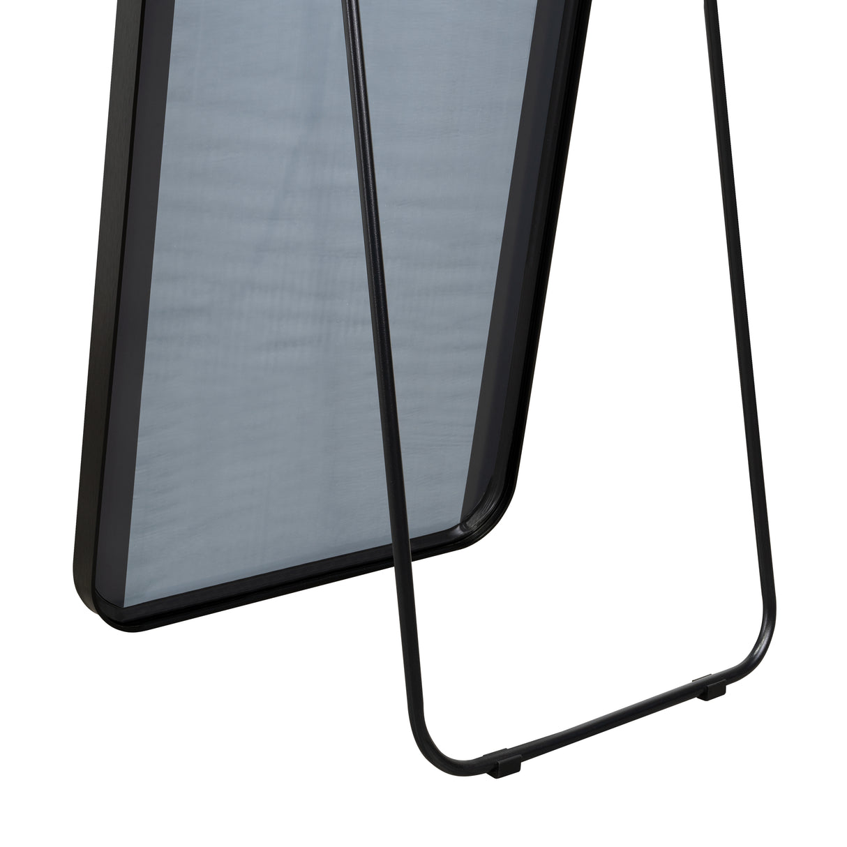 Espejo de Piso Isa Negro 40x150cm Rectangular con Marco Metálico - ESPEJOS DE PISO | Bylmo