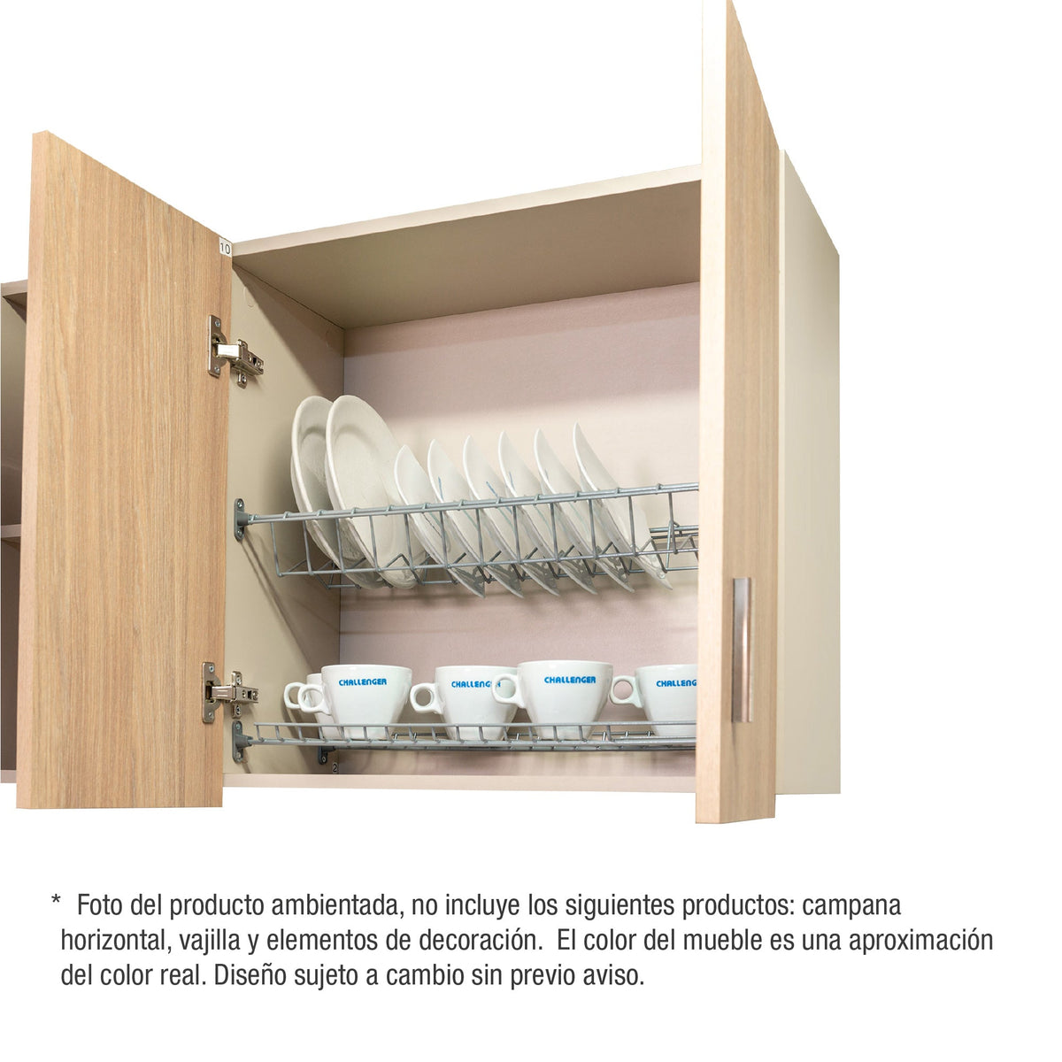 Mueble Superior de Cocina Challenger Acandi 180x60cm con Espacio para Extractor