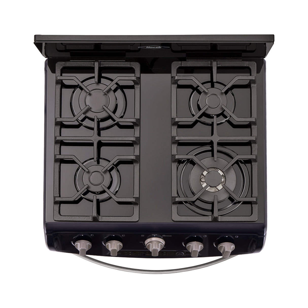 Estufa Haceb Azul 65.5x98.5cm Para Gas Natural con Cuatro Quemadores y con Horno - ESTUFAS | Bylmo