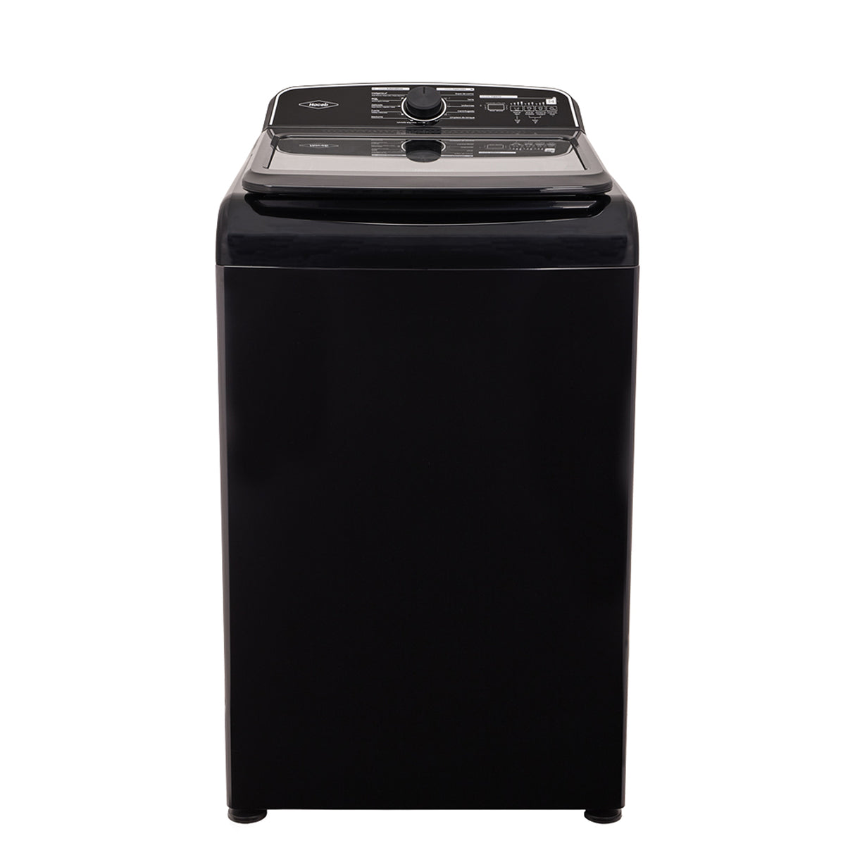 Lavadora Haceb Negro 62x34.9998cm de 18 Kilogramos con Pantalla Digital y 11 Funciones - LAVADORAS Y SECADORAS | Bylmo