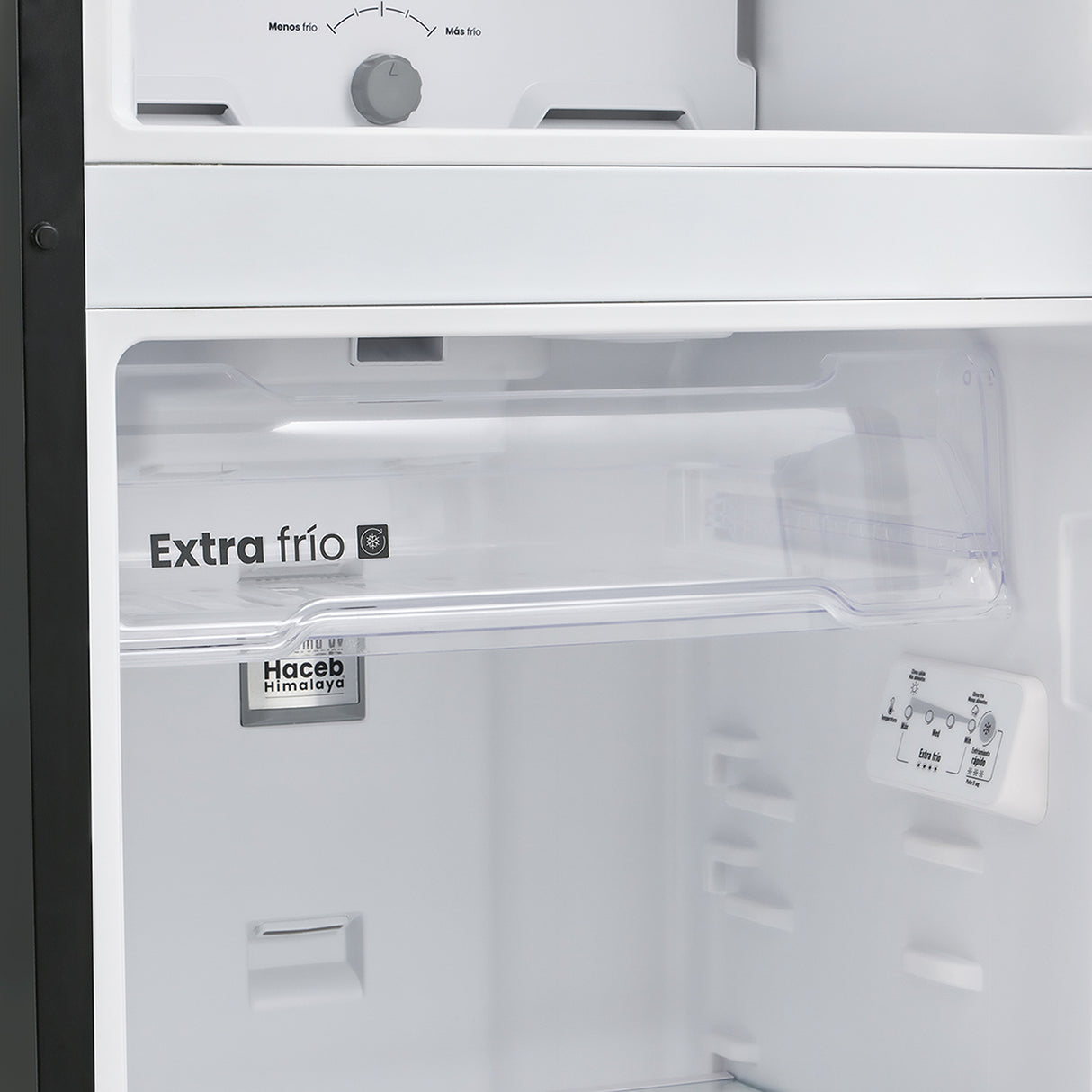 Nevera Haceb Inverter Titanio 65x179.5cm No Frost de 294 Litros con Dispensador de Agua y con Pantalla Digital - NEVERAS | Bylmo