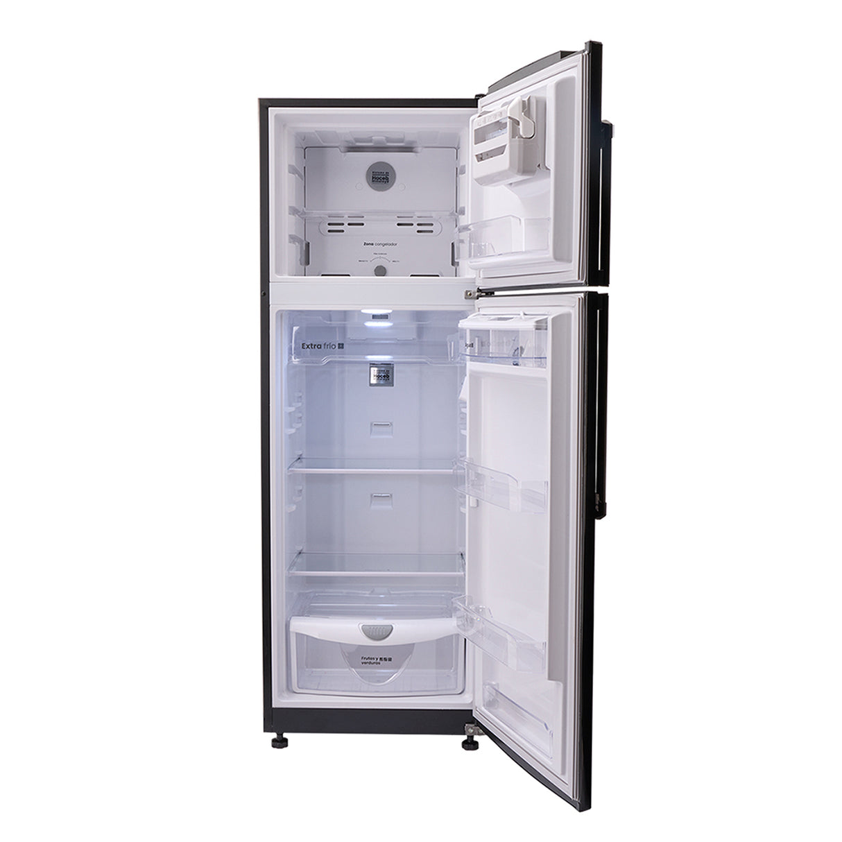 Nevera Haceb Inverter Titanio 65x179.5cm No Frost de 294 Litros con Dispensador de Agua y con Pantalla Digital - NEVERAS | Bylmo