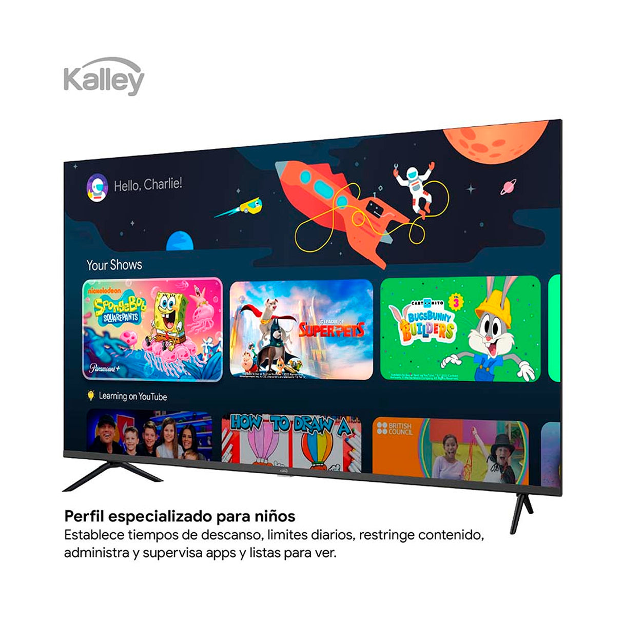 Combo Televisor Kalley 40 QLED y Barra de Sonido Kalley