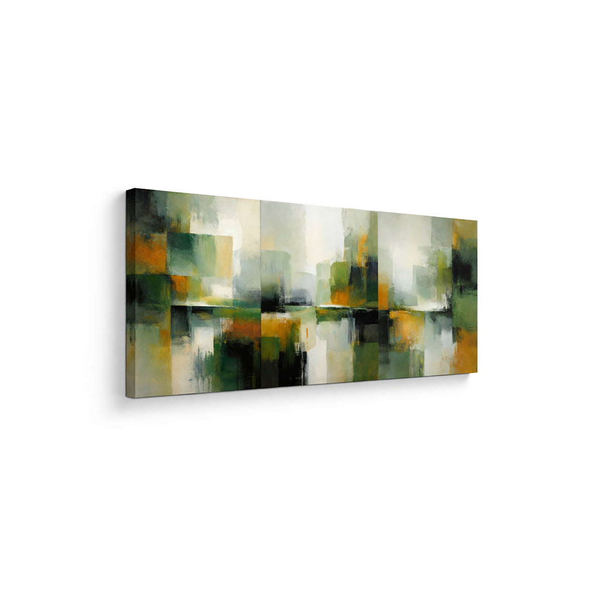 Cuadro decorativo Moderno Ecos Fragmentados 55x118cm de Bastidor - CUADROS | Bylmo